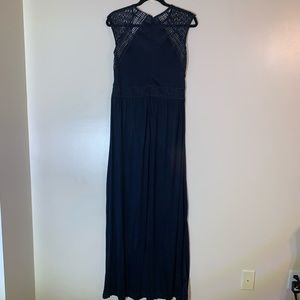 🛍 H&M Navy Blue Long Dress
